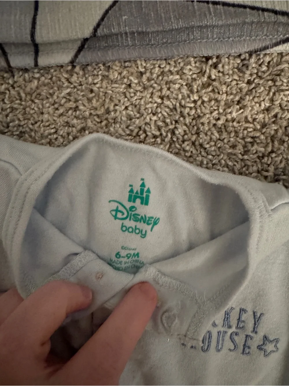 Disney baby set of two Mickey rompers